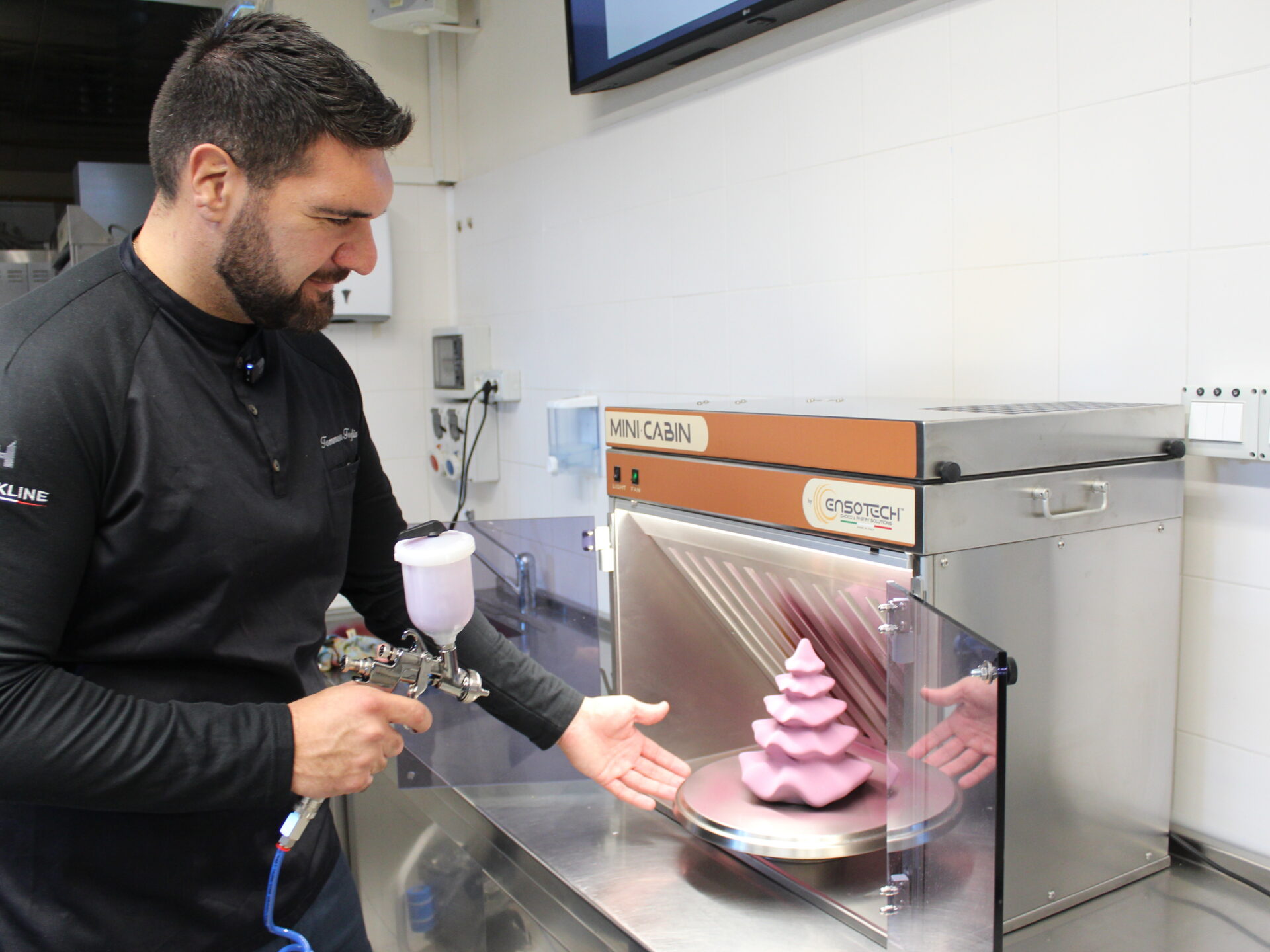 tommaso foglia con minicabin in azione