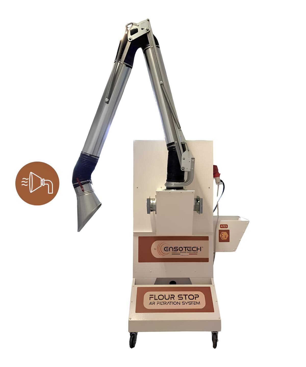 aspiratore fumi e polveri industria alimentare